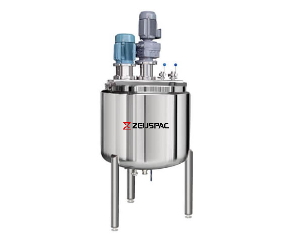 Jacketed Sheer Mixer With Tank Scraper (300L / 80 Gallon)
