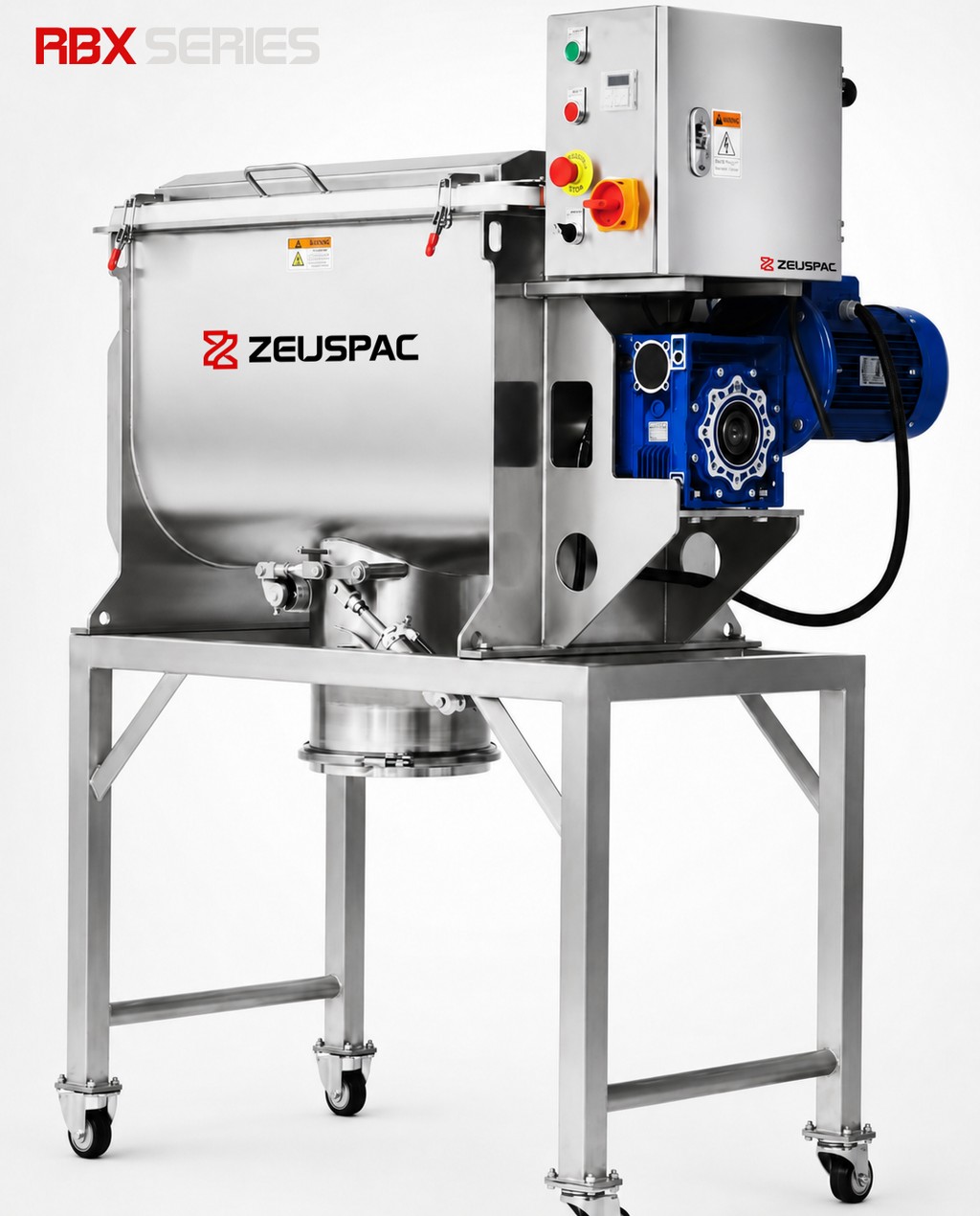 RBX-1000 Ribbon Blender Industrial Powder Mixer 35 Cubic Foot / 1000L