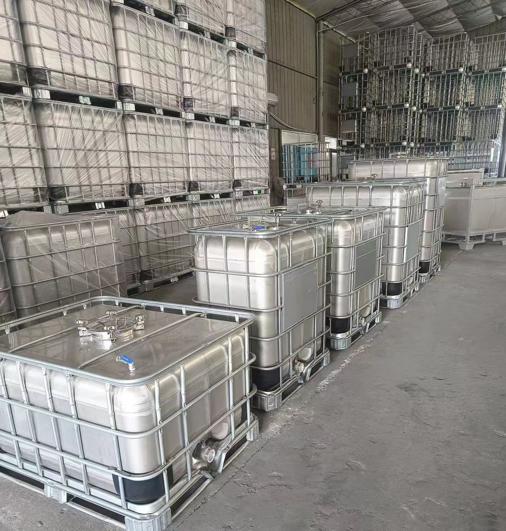 Stainless Steel IBC Tote Tanks (1000L / 275 Gallon)